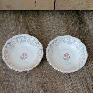 vintage stetson american beauty 5 1/4 inch bowls
